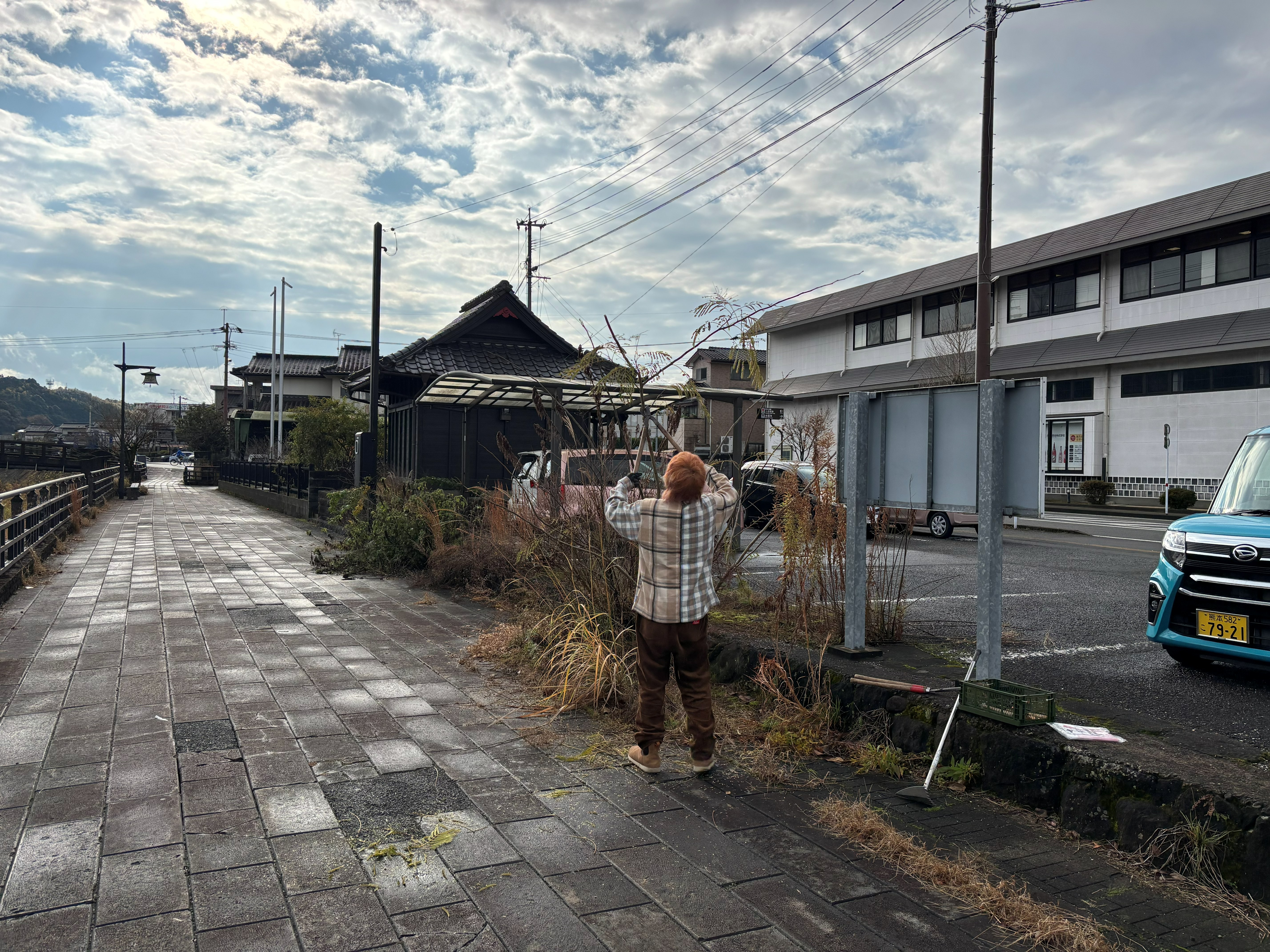 清掃活動1回目の様子1
