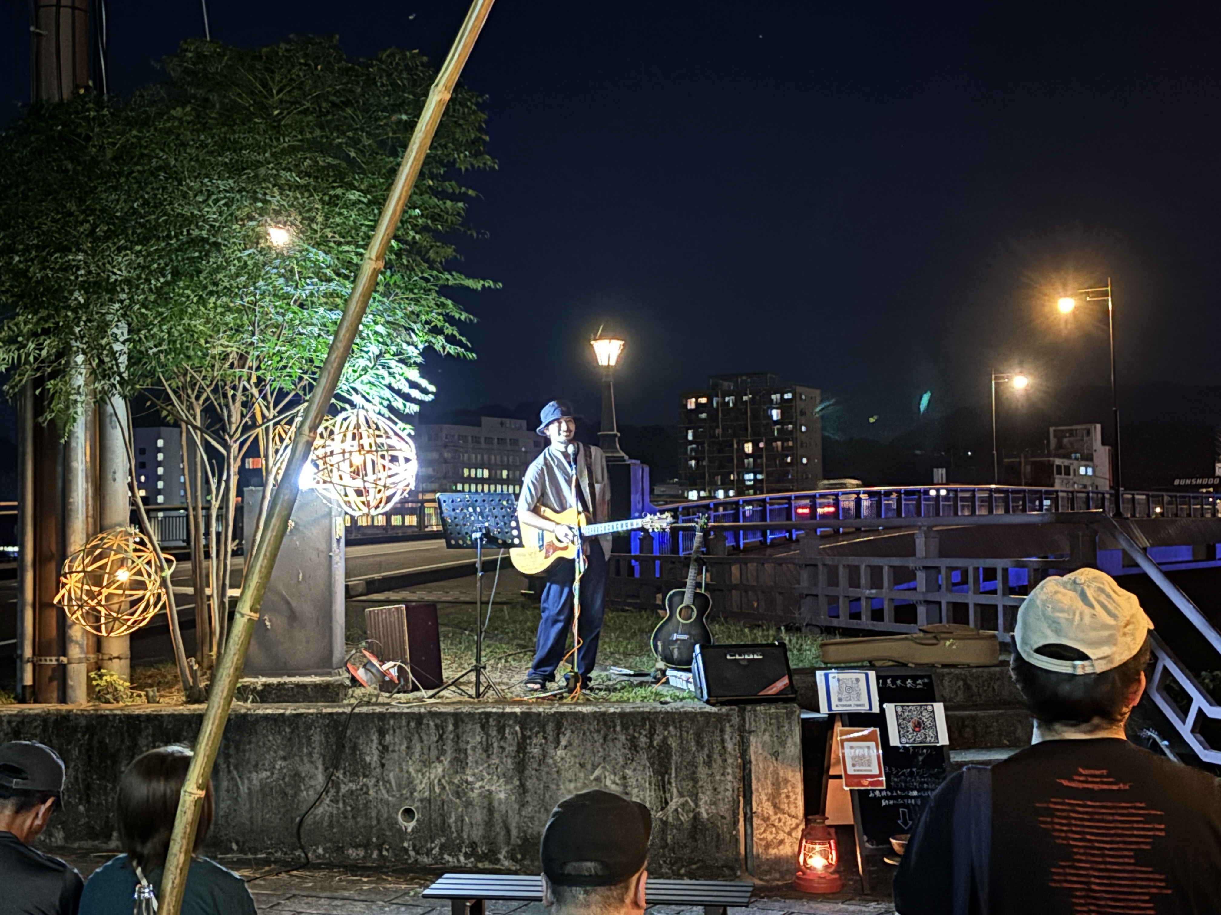 十五夜竹あかりイベントの様子3