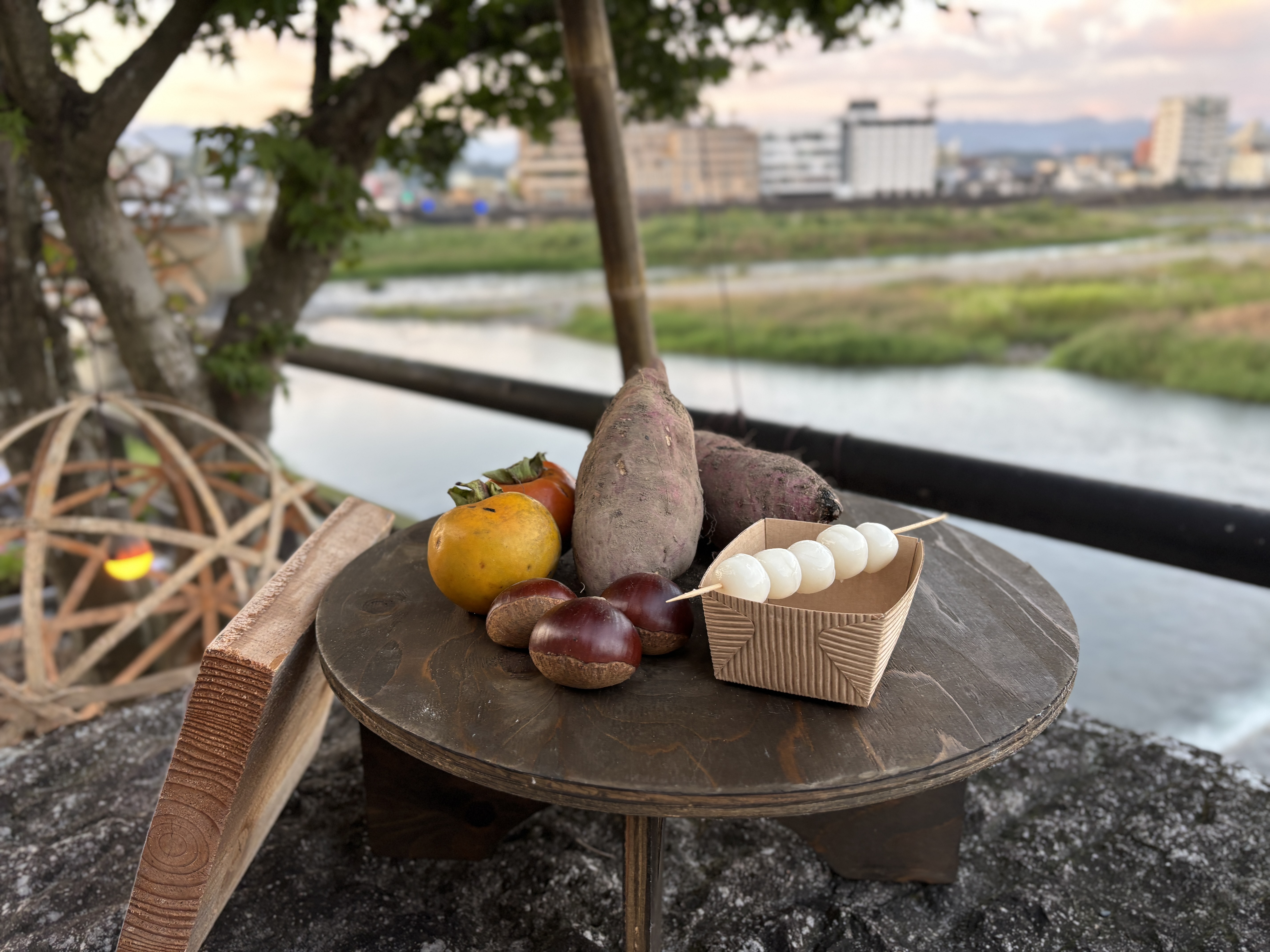 十五夜竹あかりイベントの様子1